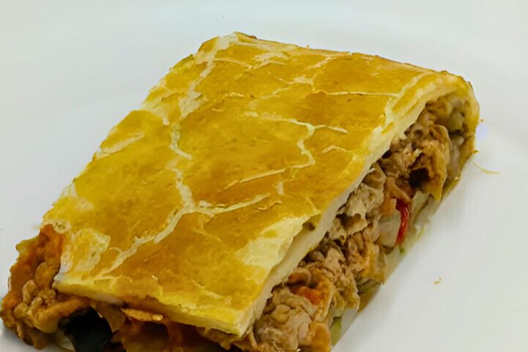Empanada con atun y verduras La Mansiega