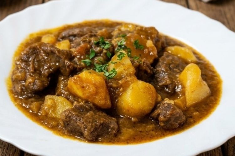 Estofado de carne con patatas plato único de 450 gr La Mansiega comida casera Estofado de carne con patatas plato unico de 450 gr La Mansiega comida casera